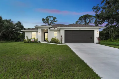 Driveway and front entrance